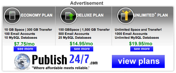 Affordable Website Hosting and Email Service